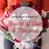 Our designers will create a beautiful white and red arrangement or bouquet