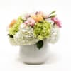 THIS ROUND ELEGANT WHITE VASE HAS ALWAYS BEEN A BEST SELLER. WE