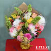 Breath in the freshness of the summer aromatic bouquet of flowers filled