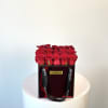 A timeless vision of romance. 
Rose Dream features vibrant red roses elegantly