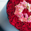 This isn&rsquo;t just a bouquet&mdash;it&rsquo;s a statement piece. Deep red roses wrapped