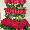 Step into a world of floral beauty with our Red Velvet Tower.