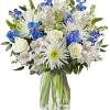 A sincerity of sentiment means so much to those grieving. The arrangement