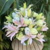Individually made and custom arrangements to express sympathy for loss of a