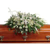 As serene as gently falling snow, this pure white spray of hydrangea
