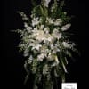 All white flowers, Calla Lilies, Casablanca Lilies, stock, lockspur, gladiolas, snapdragons, beautifully