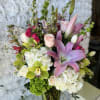 Blush pinks and soft blues welcome the spring season. Upgrades go in