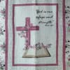 Sympathy throw Psalm 46:1 is a beautiful quilted throw that is perfect
