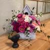 Diane&#039;s Blooming Birdhouse is a cute petite arrangement of assorted flowers in