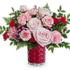Add a touch of sparkle to their Valentine&#039;s Day! These beautiful pink