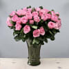 100 premium long stem roses. This grand arrangement stands taller than 28&#039;&#039;