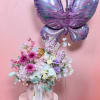 Our Butterfly Serenity Bouquet embodies tranquility and beauty, featuring delicate blooms adorned