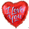 I Love You Balloon  - Foil Balloon with I Love You