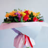This bouquet is like a burst of sunshine wrapped in love. With