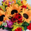 This bouquet is like a burst of sunshine wrapped in love. With
