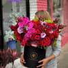 The &quot;Dark Mood&quot; arrangement exudes passion and mystery with its deep red