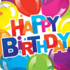 Happy Birthday Mylar Balloon 18in Aluminum Inflated Balloons