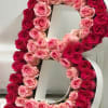 CUSTOMIZED LETTER its available  in every rose color as you request