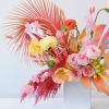  - Vibrant hues of orange, yellow, and pinks
- Reminiscent of a