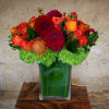Premium Roses, Hydrangea, Dahlias, Calla Lilies, Protea  nice green leaves in