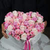The Heartfelt Pink Roses arrangement is a stunning display of love and