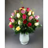 4 Dz. Long Stem Mixed Colored Premium Roses