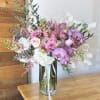 ROSADO FLAMENCO  - Mix Seasonal Arrangement : Seasonal Flowers : HYDRANGEAS