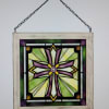 ROYAL BURST - CROSS STAINED GLASS ART
by Wild Wings