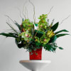 This ain&rsquo;t your typical bouquet&mdash;it&rsquo;s a full-on jungle vibe, baby. Lush green