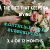 Choose your time length 3, 6 or 12 months. Let us know