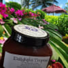 With tropical scents this body butter is crafted with a rich blend