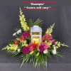 This lantern reads &quot;A messenger from Heaven, my spirit will live on