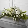 The Resurrection Casket Spray inspires thoughts of comfort and peace to those