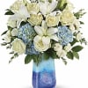 DESCRIPTION
VASE
SIZES

Capture the magic of the sparkling sea with this soothing bouquet of