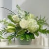 Beautiful White flowers&lt; Hydrangea.Roses, Stock,wax flower. perfect for an 
 occasion
