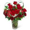 Showstopping Heart of Love is a very romantic gift! This fresh flower