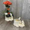 Locally made ceramic Gator container. You won&rsquo;t find it anywhere else. Filled