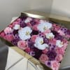 Our extravagant box is a rectangle arrangement made up of hand selected