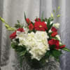 This gorgeous arrangement is designed in an 8&quot; bubble bowl.  A