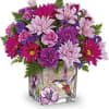 Celebrate any occasion with this enchanting lavender bouquet, presented in a keepsake