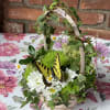The sweetest piece of spring in a convenient basket. Give as a