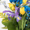 Experience the joy of blue with this stunning arrangement, perfect for a