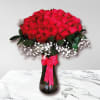 classic floral vase with roses
● roses
● gypsum
● Glass vase
● Gift bow