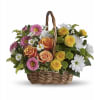 Beautiful basket. Mixed colors