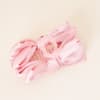 Pink Satin Bow Claw Clip