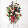 Honor a life of service and devotion with our Patriotic Tribute Standing