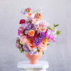 Custom, one of a kind floral arrangements by floral artist Stacy Leafsong.
Arrangement