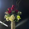 Beautiful and Elegant yet perfect for the occasion.  This tall vase
