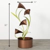 This sculptural masterpiece is truly a sight to be seen! A simple