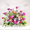 A beautiful and enchanting flower garden that surrounds a keepsake Angel Statue.